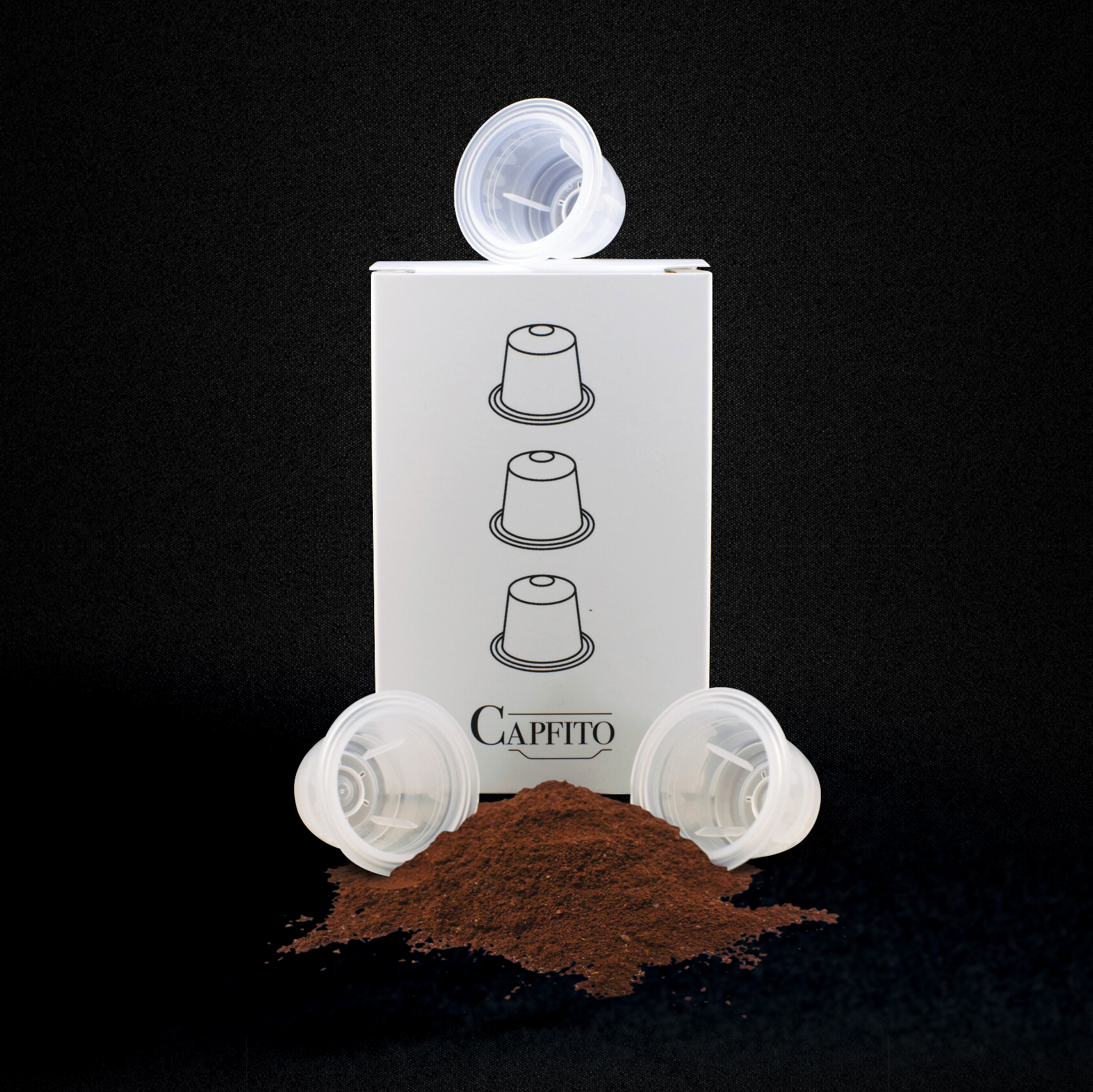 Capsule Nespresso compatibili Riutilizzabili - 12pz - Capfito - Capsule  Nespresso ricaricabili